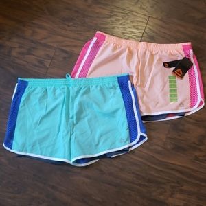 Running shorts- 2 pairs brand new!